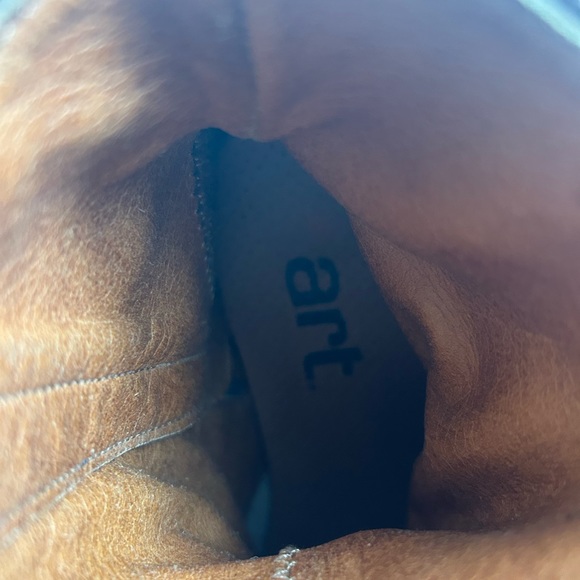 The Art Company Women Brown Leather Ankle Booties, Style 516 - Picture 6 of 14